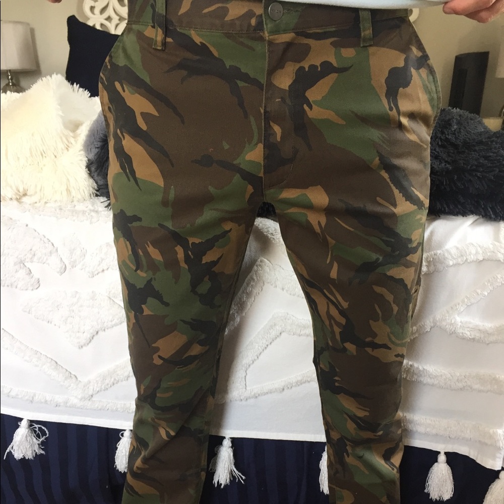 RVCA men’s camo pants